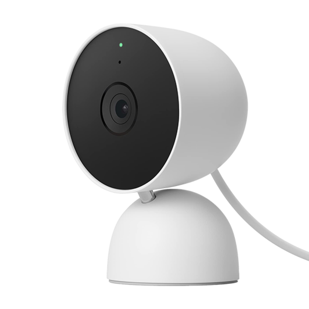 Google Nest Cam Indoor Wired - White (Day and Night)