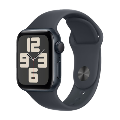Watch Apple Watch SE2 (2024) GPS 40mm Midnight Aluminium Case with Sport Band M/L - Midnight