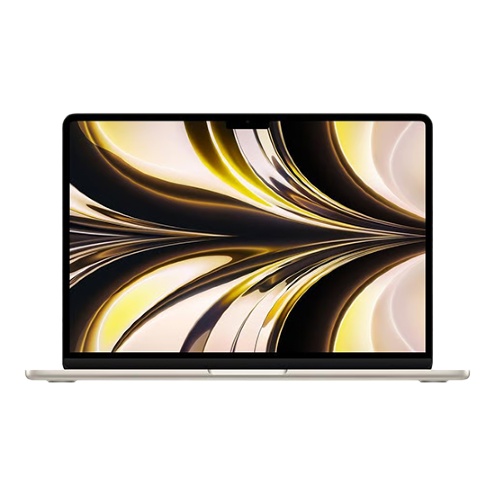 Apple MacBook Air 13 M2 2022 QWERTY 16GB RAM 256GB 8-Core CPU 8-Core GPU - Starlight