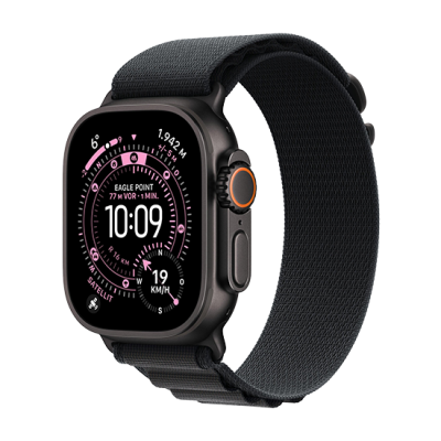 Watch Apple Watch Ultra 3 (2025) 5G 49mm Black Titanium Case with Alpine Loop S - Black
