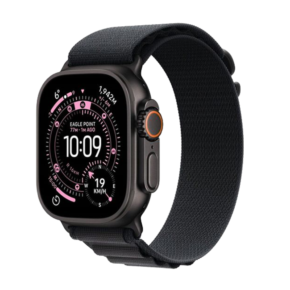 Watch Apple Watch Ultra 3 (2025) 5G 49mm Black Titanium Case with Alpine Loop M - Black