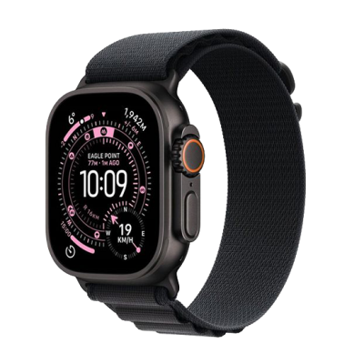 Watch Apple Watch Ultra 3 (2025) 5G 49mm Black Titanium Case with Alpine Loop M - Black