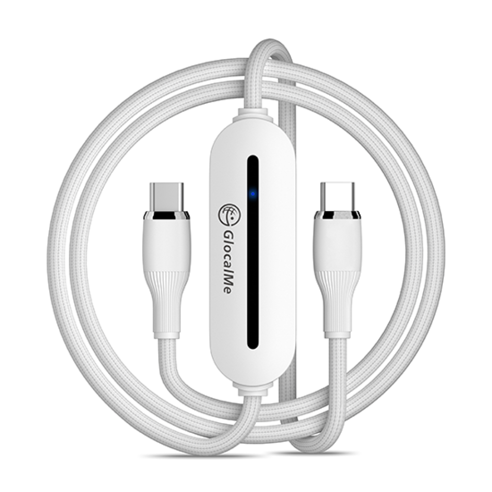 GlocalMe Unicord Cable Mobile Wifi Hotspot incl. 10GB Data