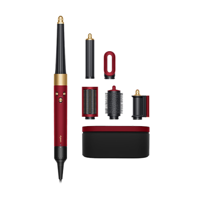 Dyson Airwrap i.d. Multi-Styler and Dryer - Straight+Wavy HS08 - Red Velvet Gold (Gift Edition)