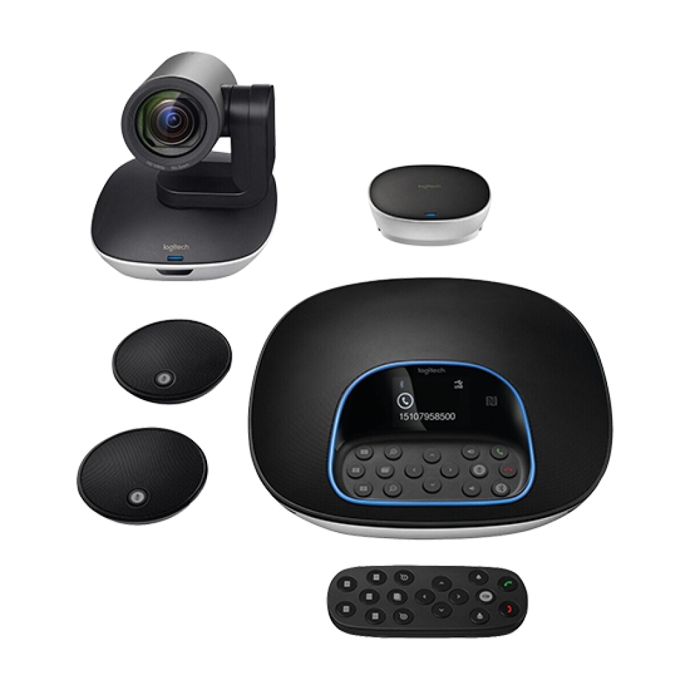 Logitech Conference Connect Webcam - Silver