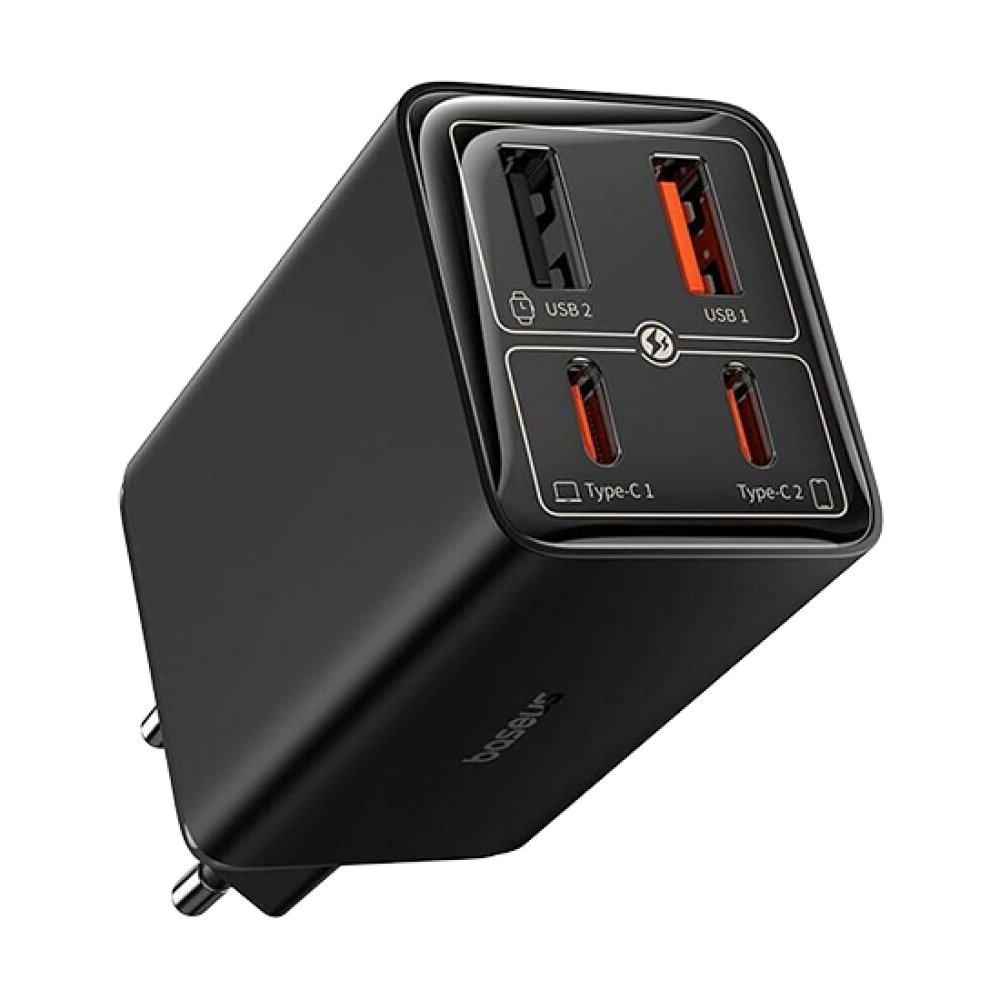 Baseus 65W Pro Fast Charger GaN6 - Black