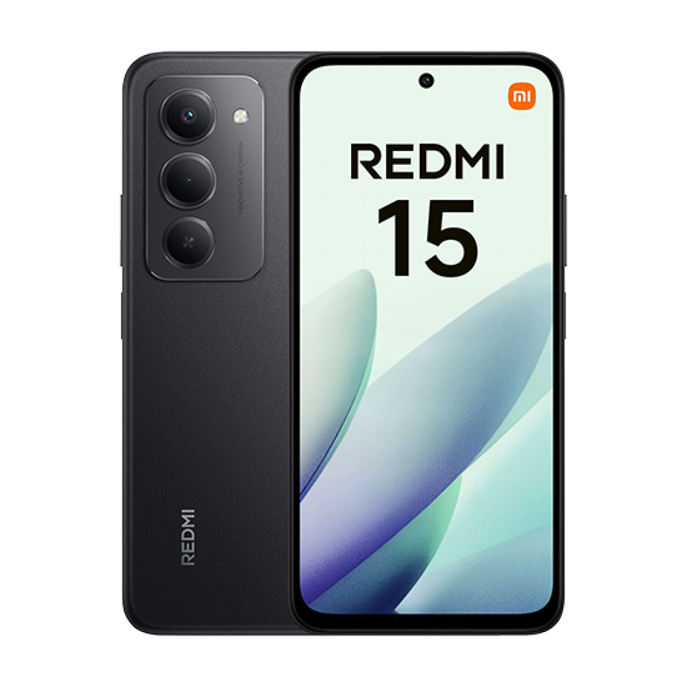 Xiaomi Redmi 15 5G Dual Sim 4GB RAM 128GB - Midnight Black