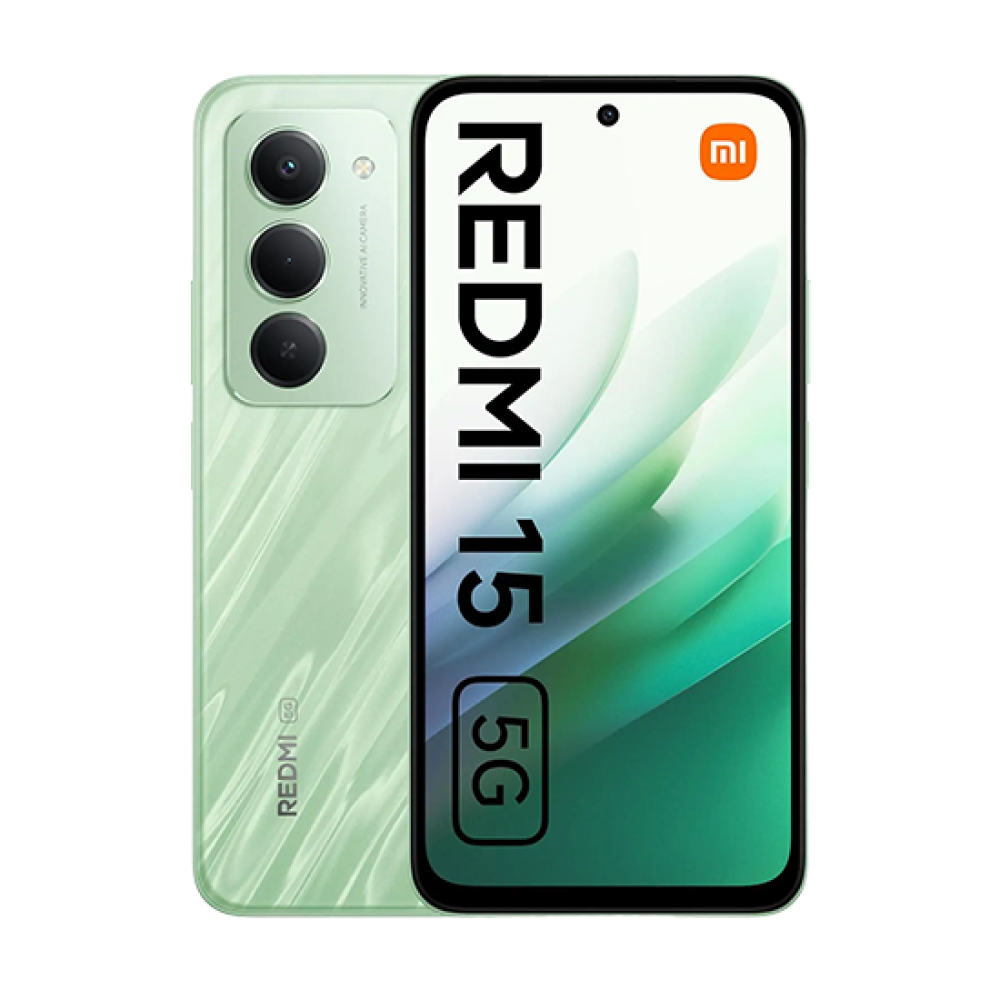 Xiaomi Redmi 15 5G Dual Sim 4GB RAM 128GB - Green