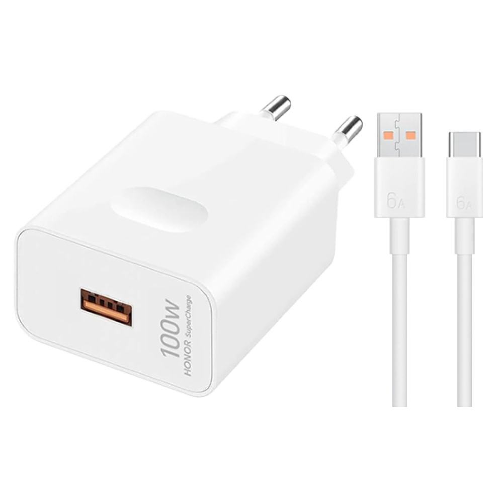 Honor SuperCharge Power Adapter 100W Bulk - White