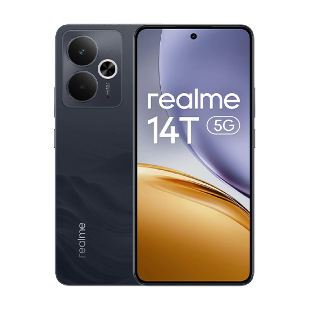 Realme 14T 5G Dual Sim 8GB RAM 256GB - Obsidian Black