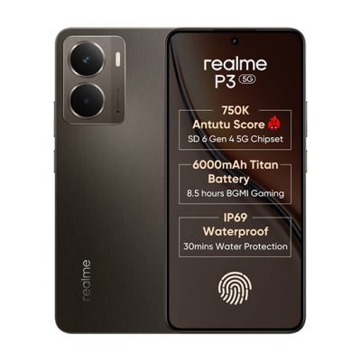 Realme P3 5G Dual Sim 8GB RAM 256GB - Grey