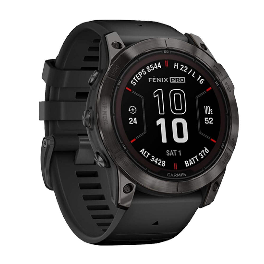 Watch Garmin Fenix 7X Pro Solar GPS 51mm Graphite  Band - Carbon Grey Titan