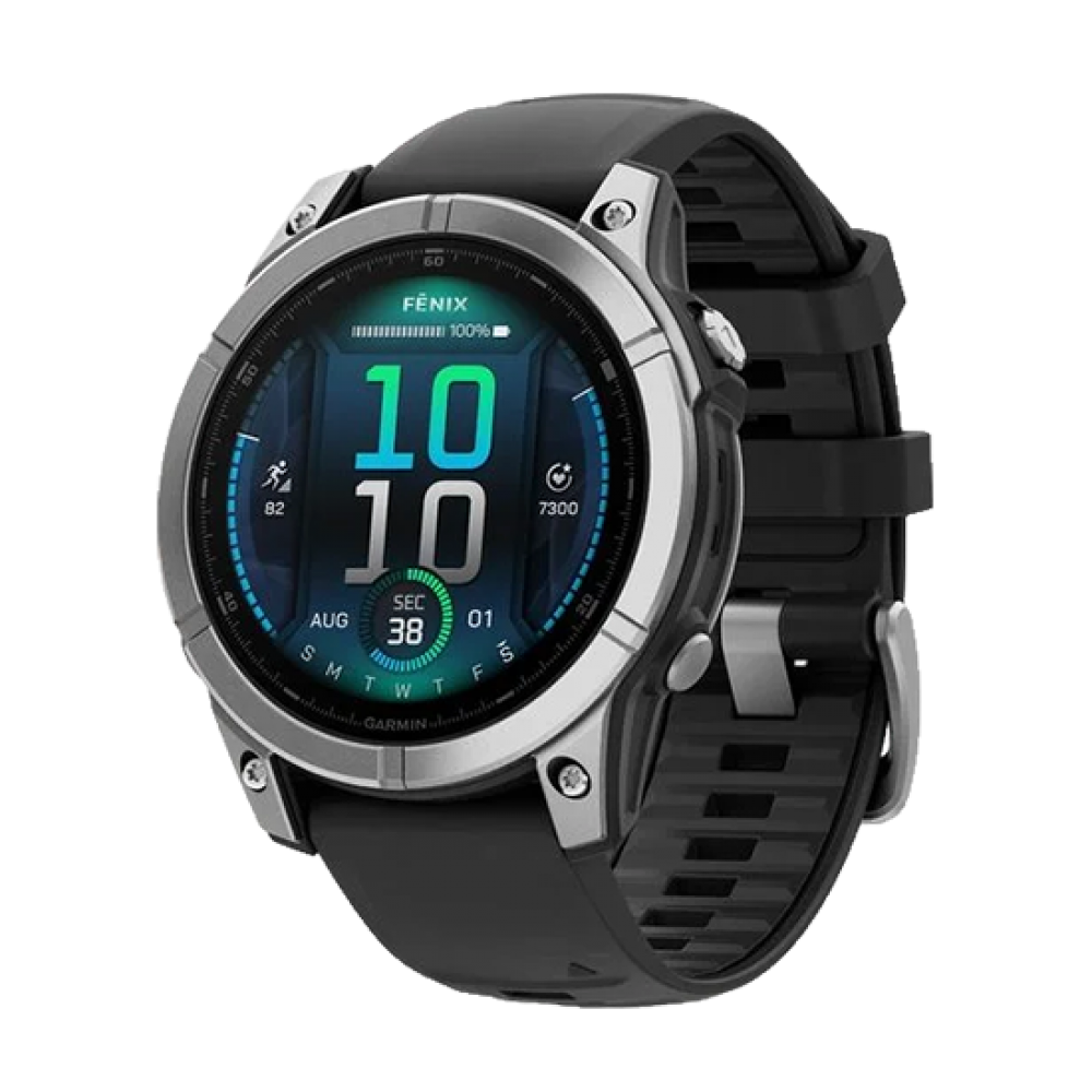 Watch Garmin Fenix E GPS 47mm Stainless Steel - Silver