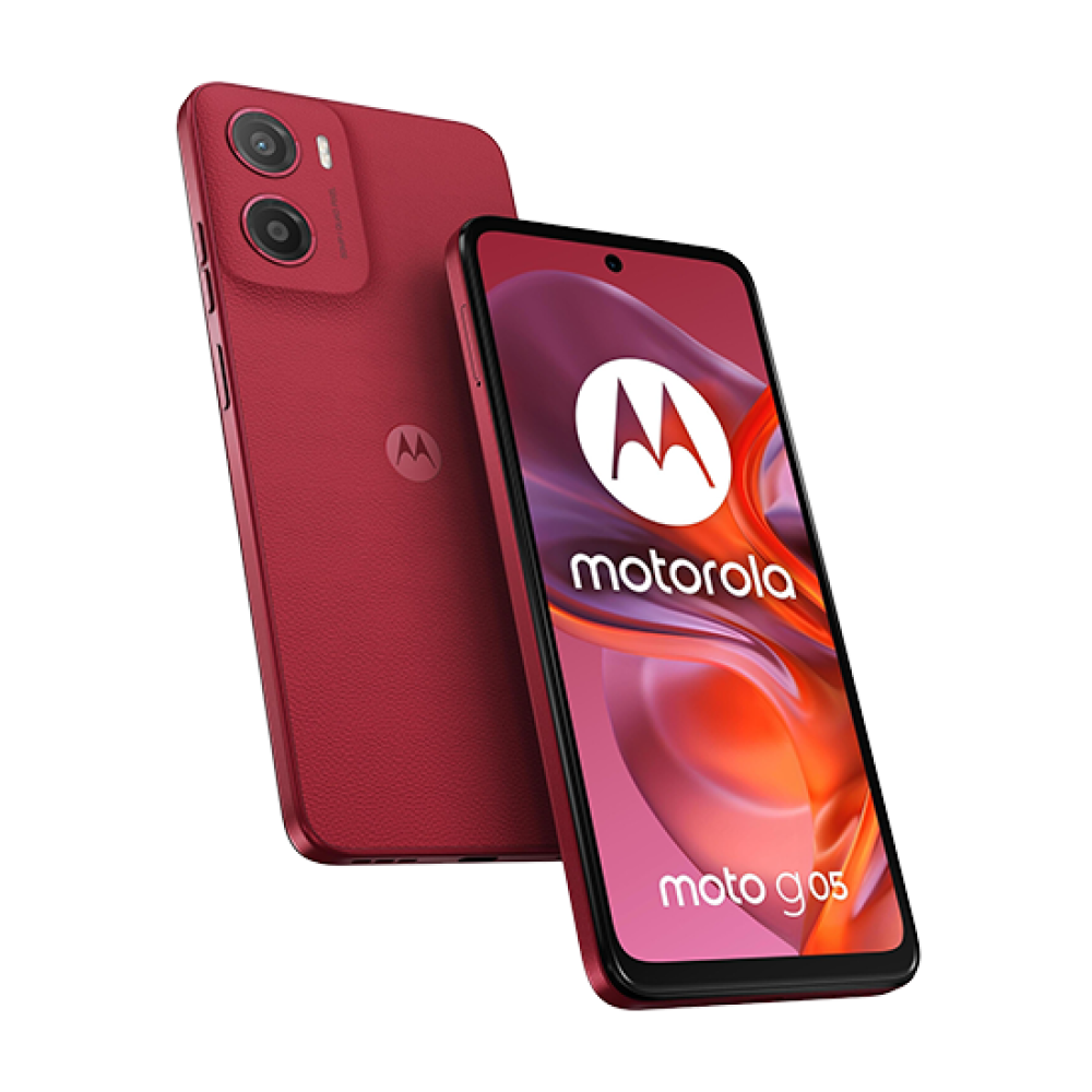 Motorola Moto G05 4G Dual Sim 4GB RAM 256GB - Plum Red